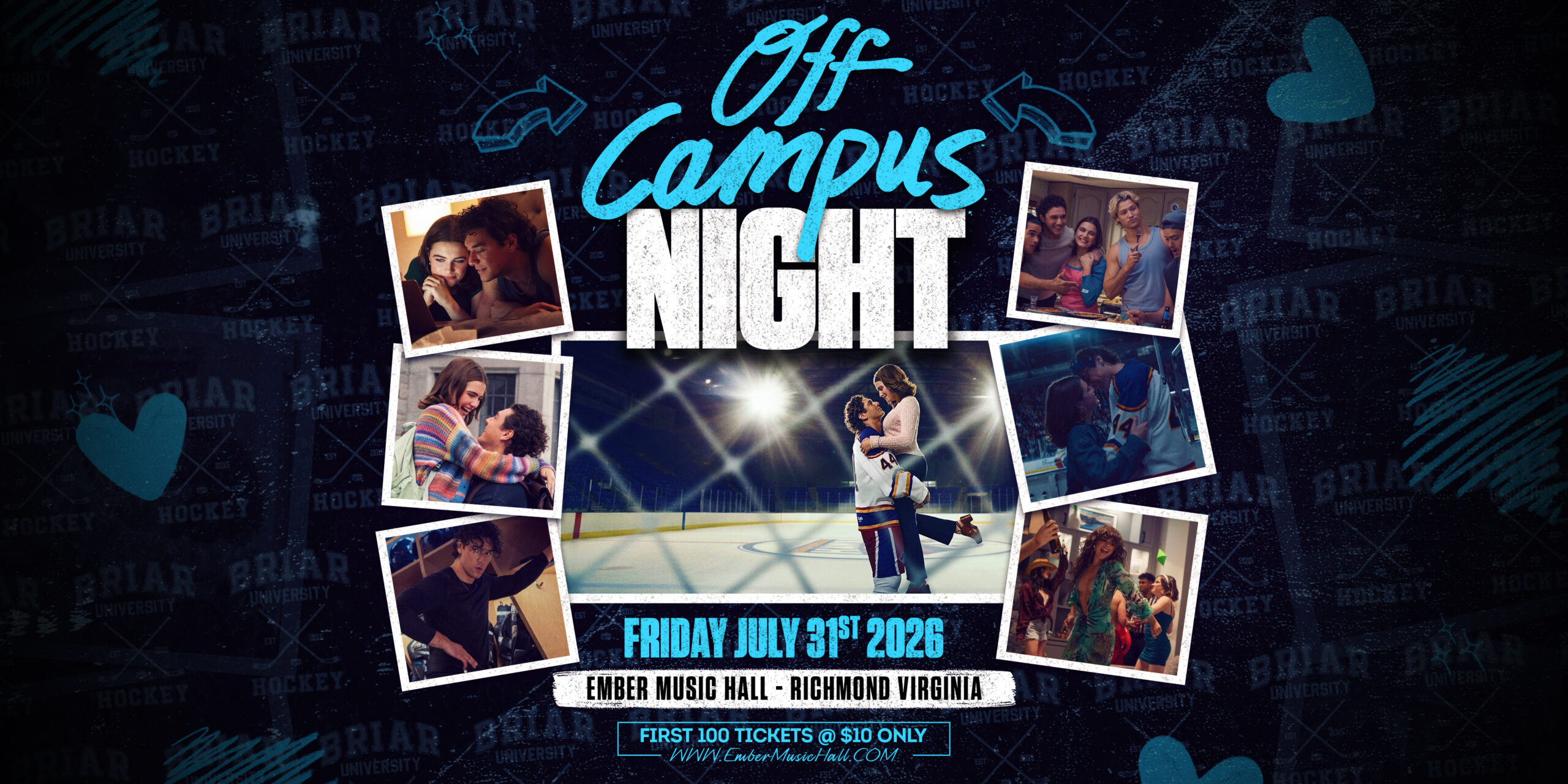 Off Campus Night at Ember Music Hall!