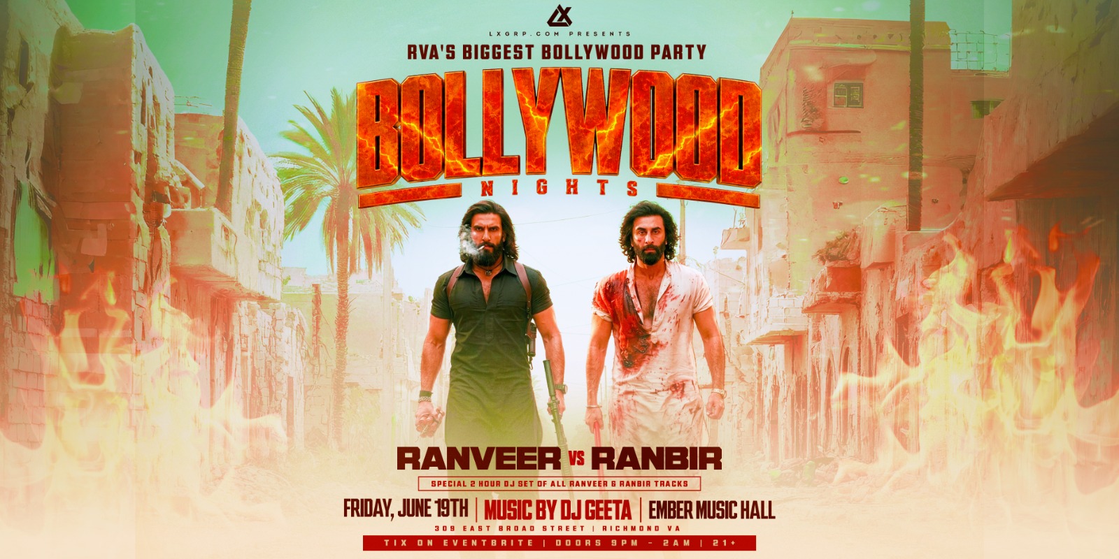 Bollywood Night: Ranveer VS Ranbir at Ember Music Hall