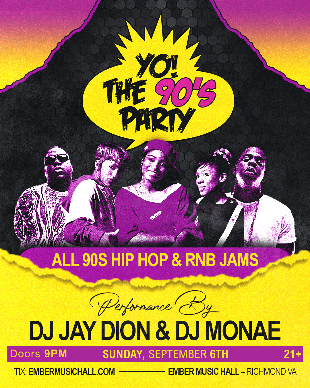 YO! The 90’s Party at Ember Music Hall