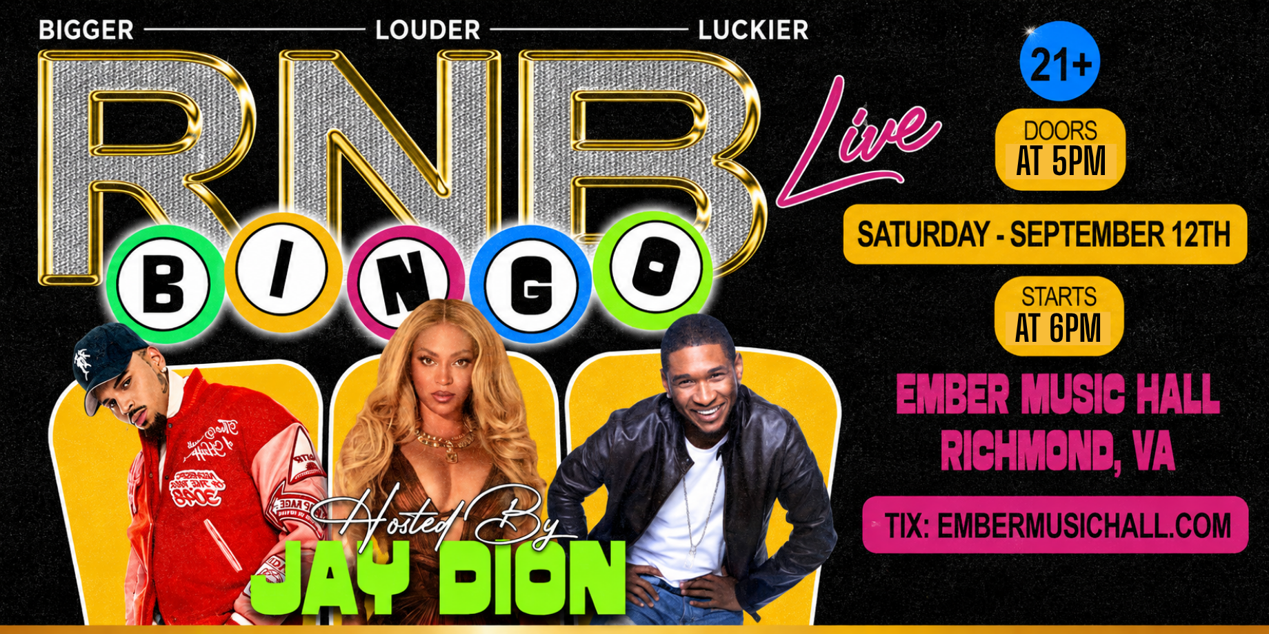 R&B Bingo Live at Ember Music Hall!