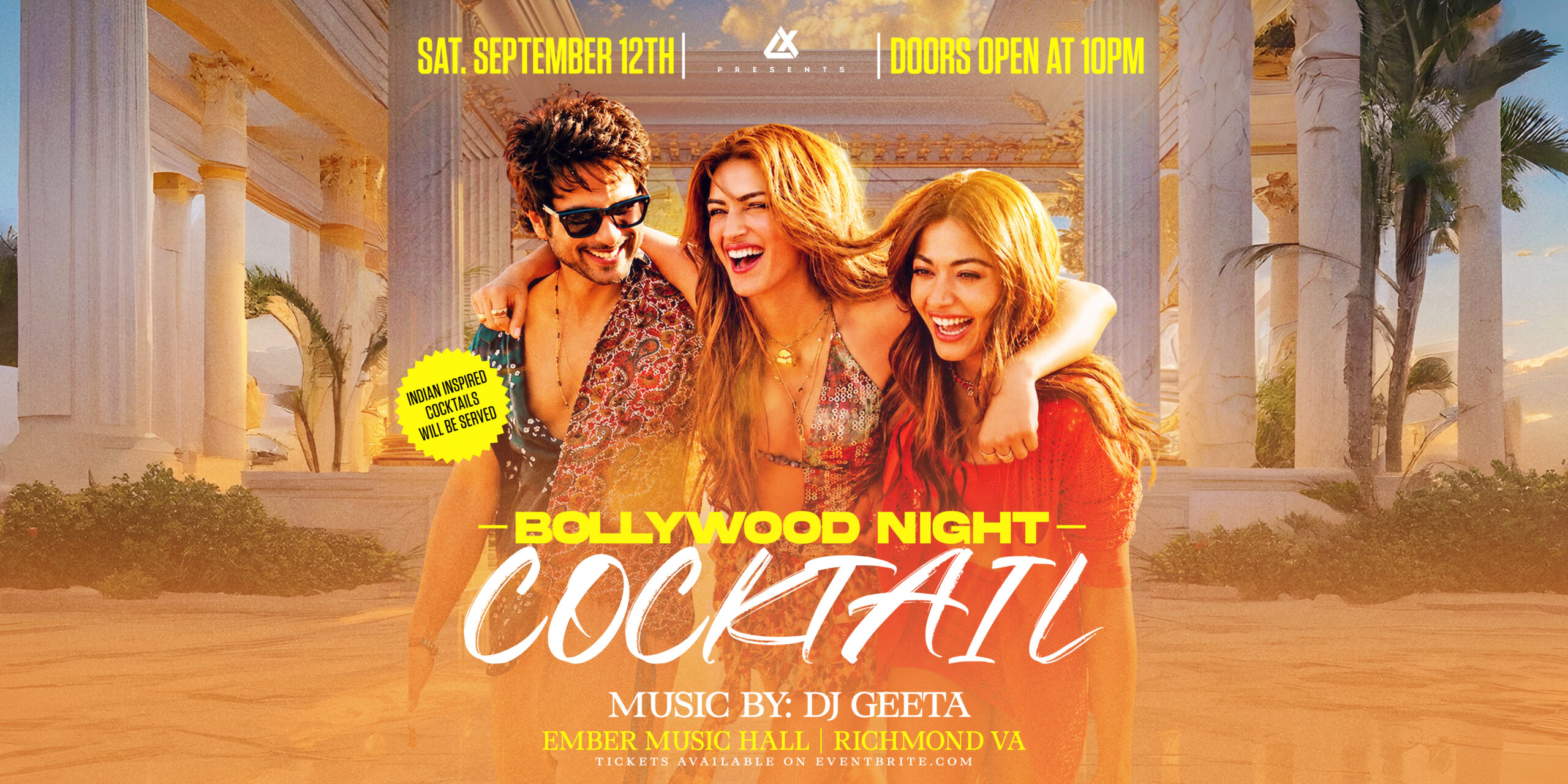 Bollywood Night: Cocktail at Ember Music Hall