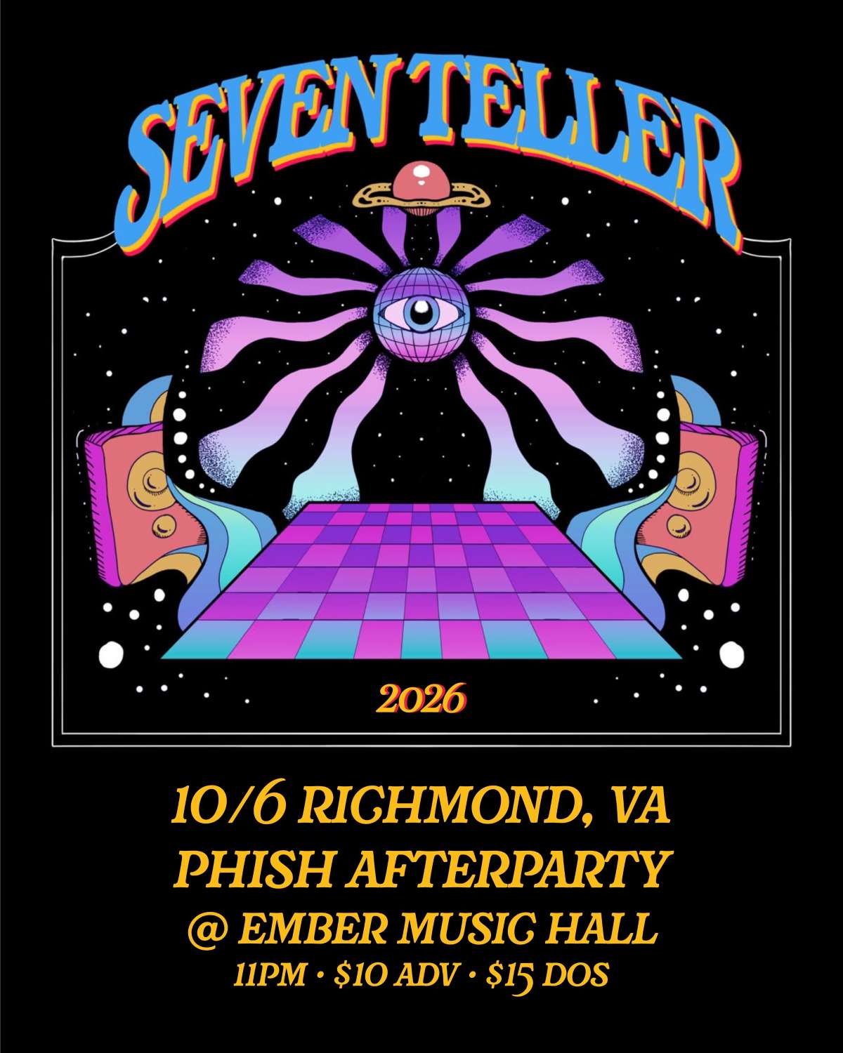 Seven Teller – Official Phish Afterparty